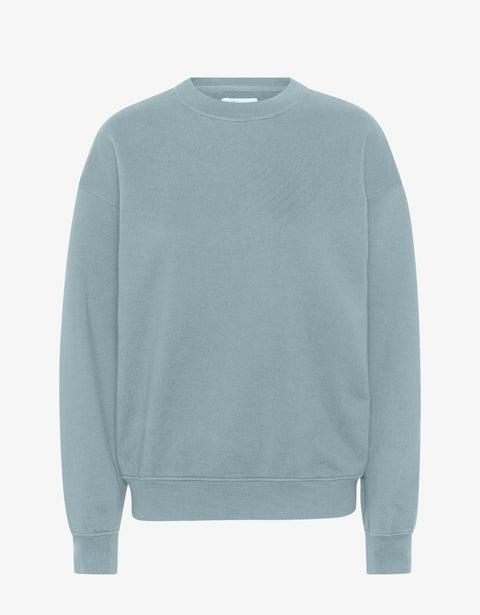 Organic Oversized Crew - Steel Blue Product Image