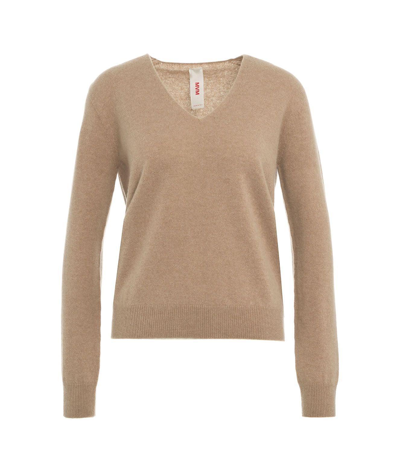 Knit sweater in cashmere Product Image