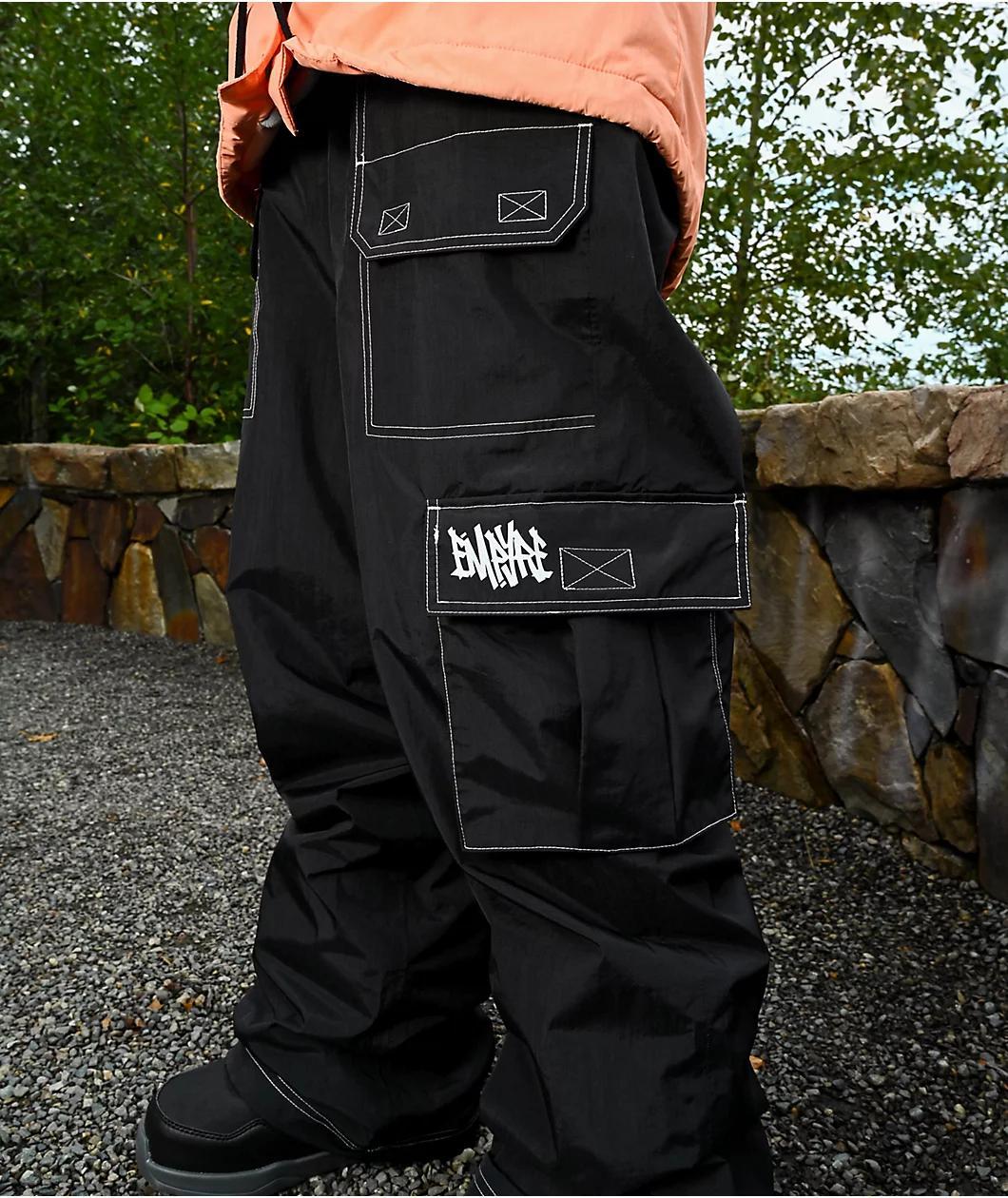 Empyre Lucky Duck Black Snowboard Pants Product Image