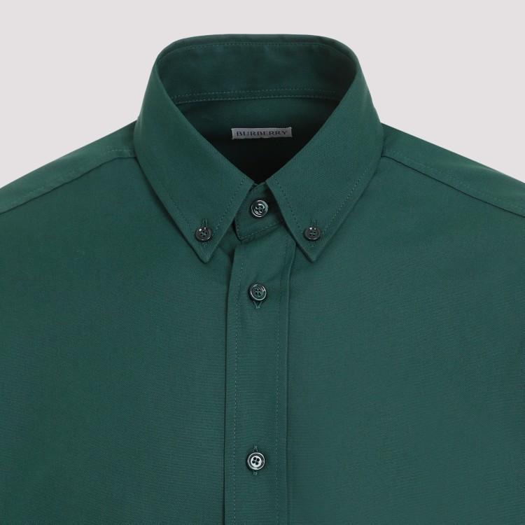 Cotton Shirt In Green Product Image