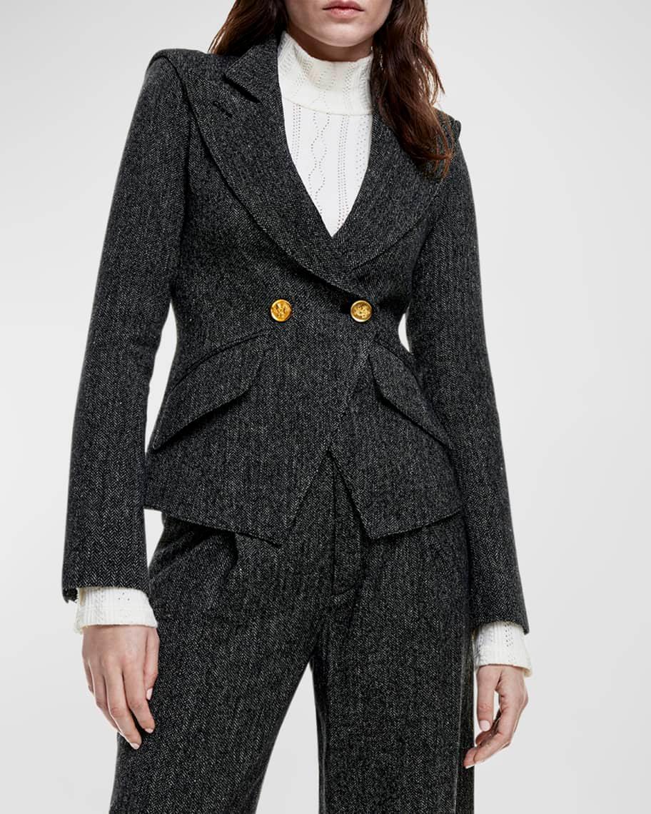 Crossover Tweed Blazer Product Image