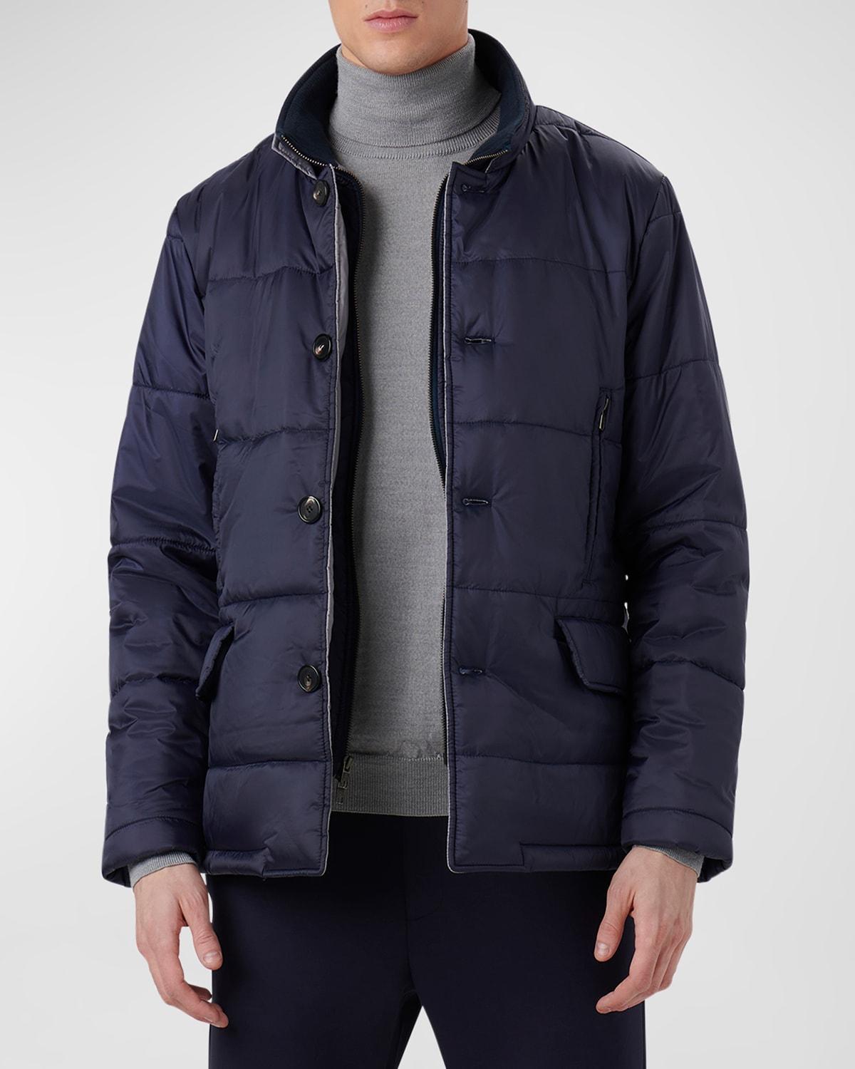 Bugatchi Water Repellent Quilted Jacket Product Image