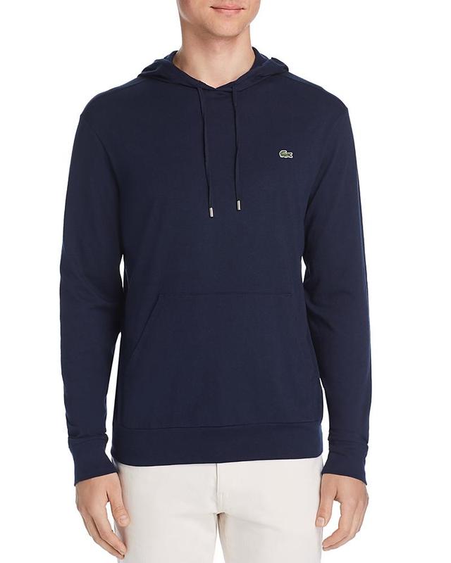 Lacoste Jersey Long-Sleeve Hooded Tee Product Image