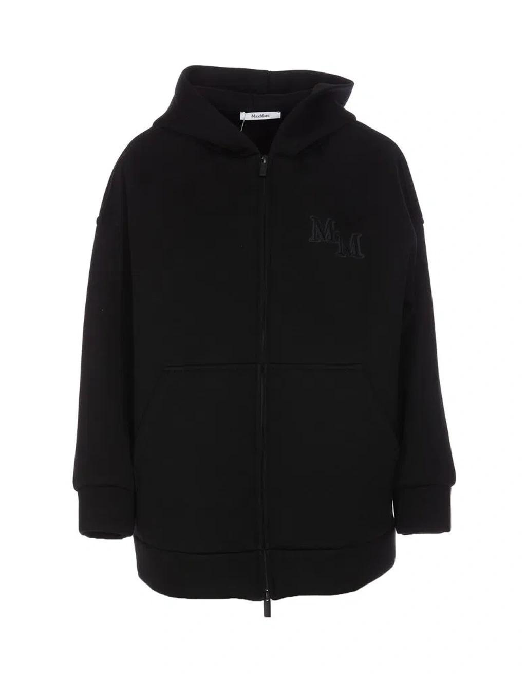 Logo Embroidered Zip In Black Product Image