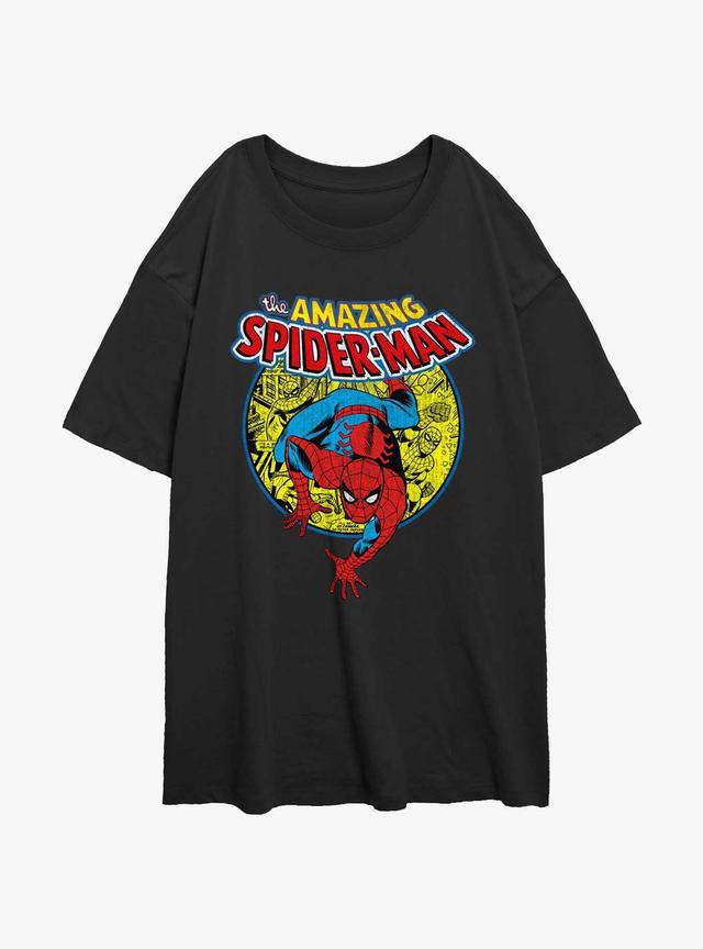 Marvel Spider-Man Urban Hero Girls Oversized T-Shirt Product Image