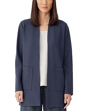 Petite Open-Front Washable Flex Ponte Jacket Product Image