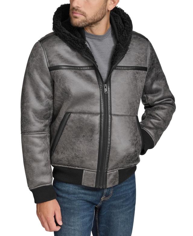 Marc New York Mens Mapleton Faux-Shearling Jacket Product Image