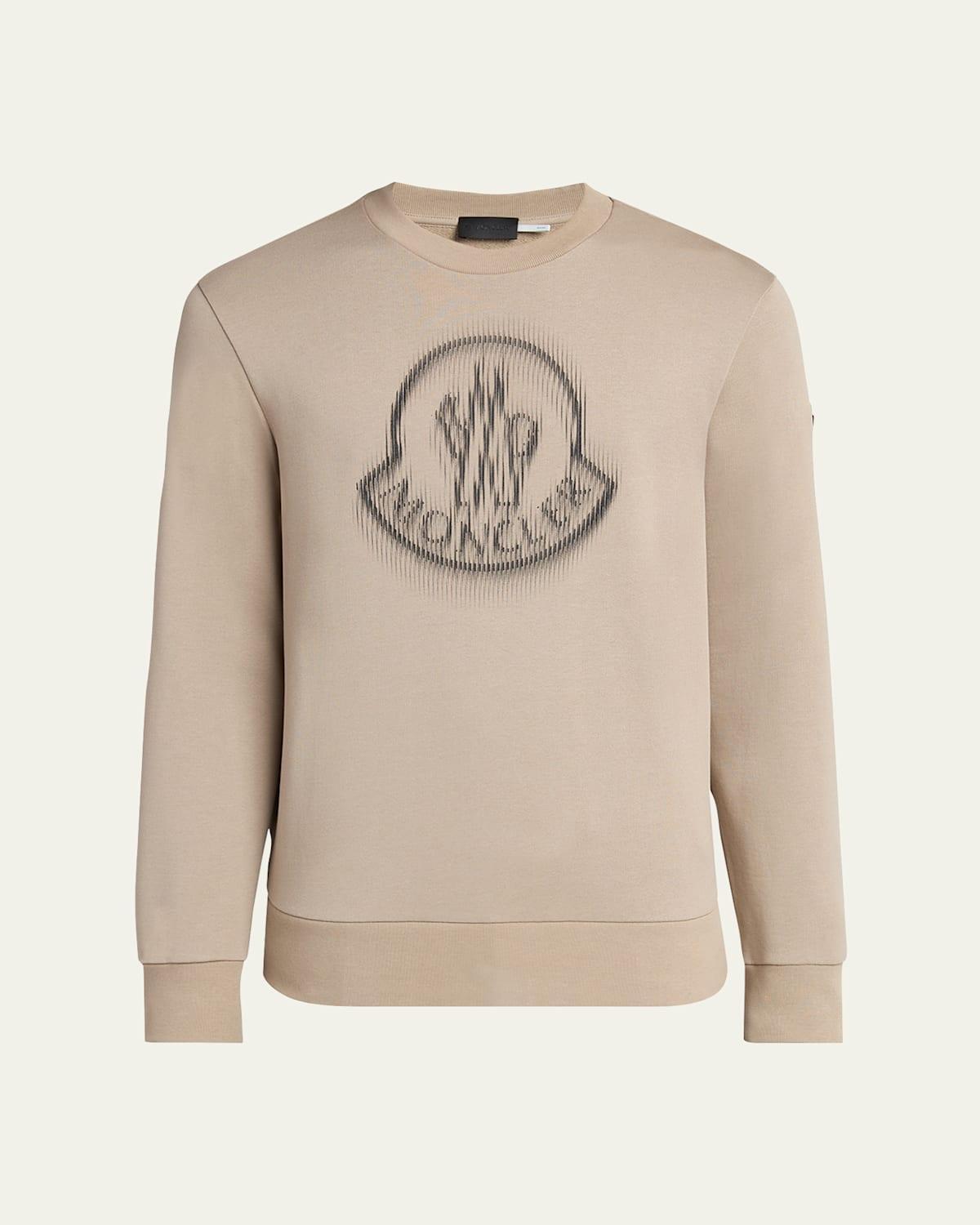 Mens Cotton Faded Logo Sweatshirt Product Image