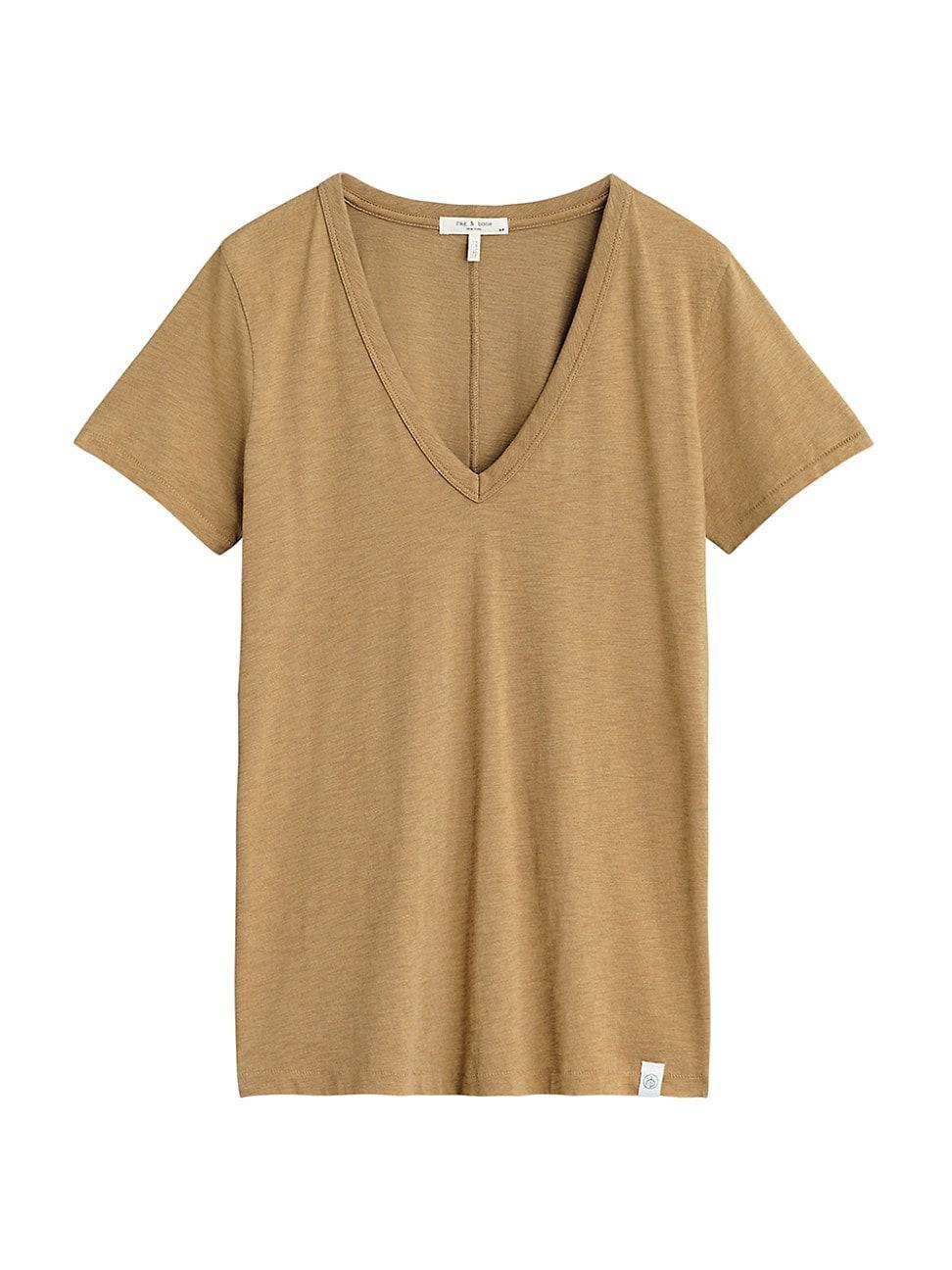 Womens The Slub V-Neck T-Shirt Product Image