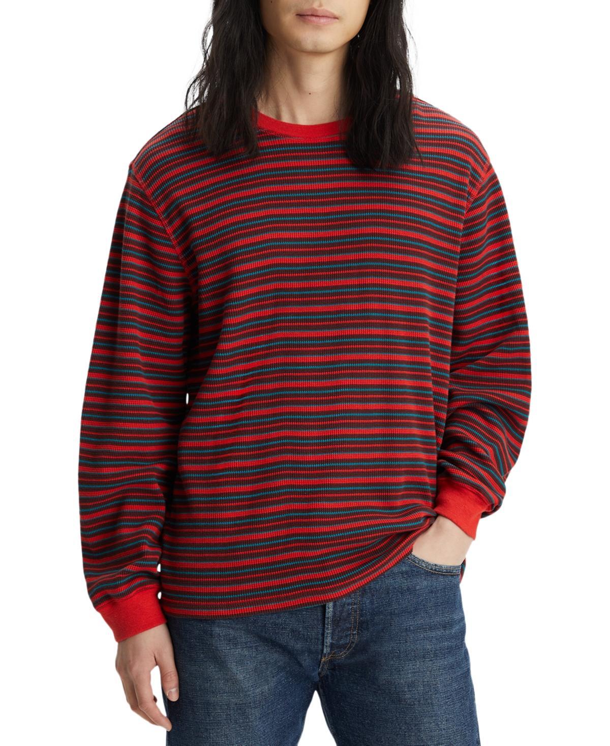 Levis Mens Waffle Knit Thermal Long Sleeve T-Shirt Product Image