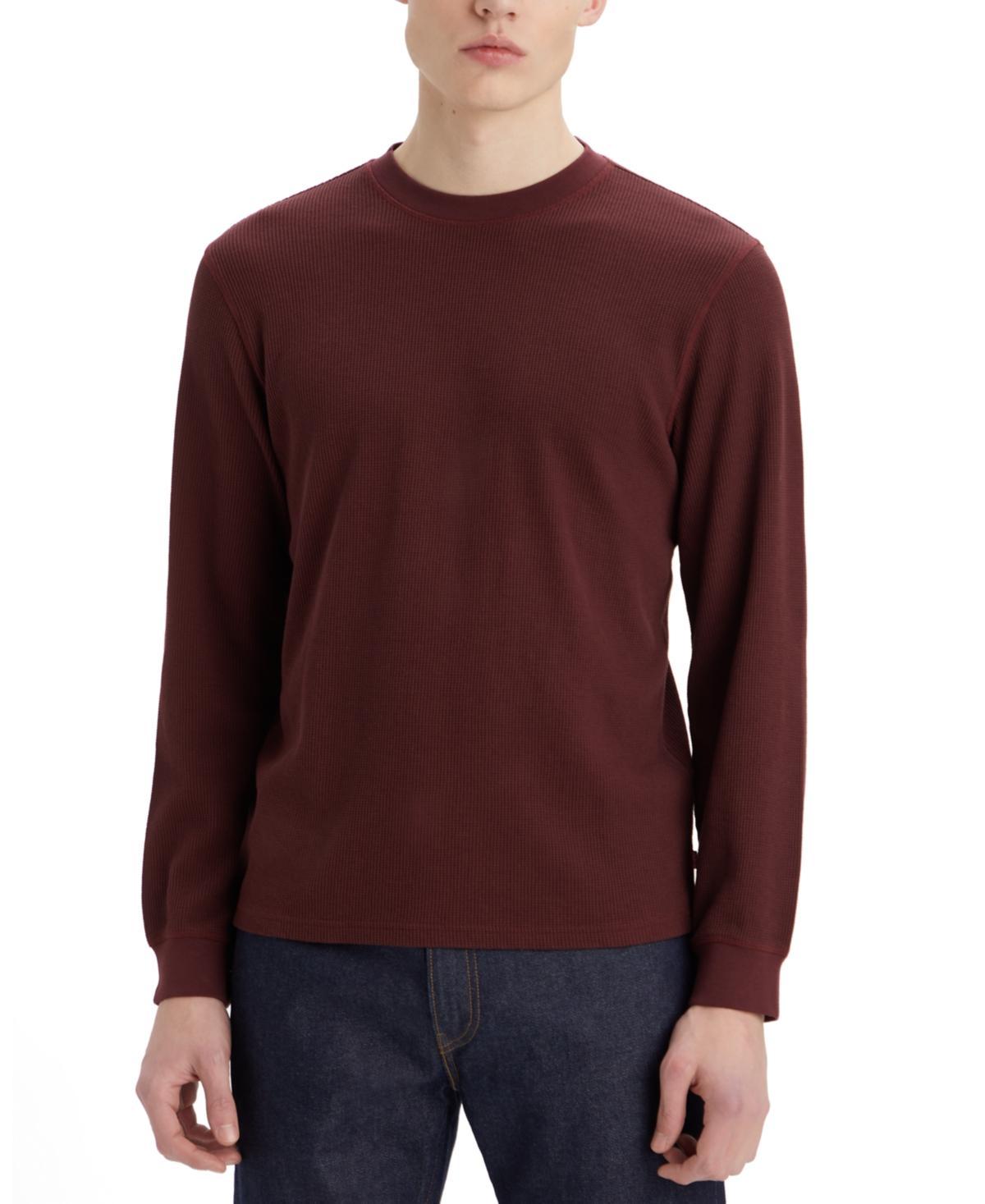 Levis Mens Waffle Knit Thermal Long Sleeve T-Shirt Product Image