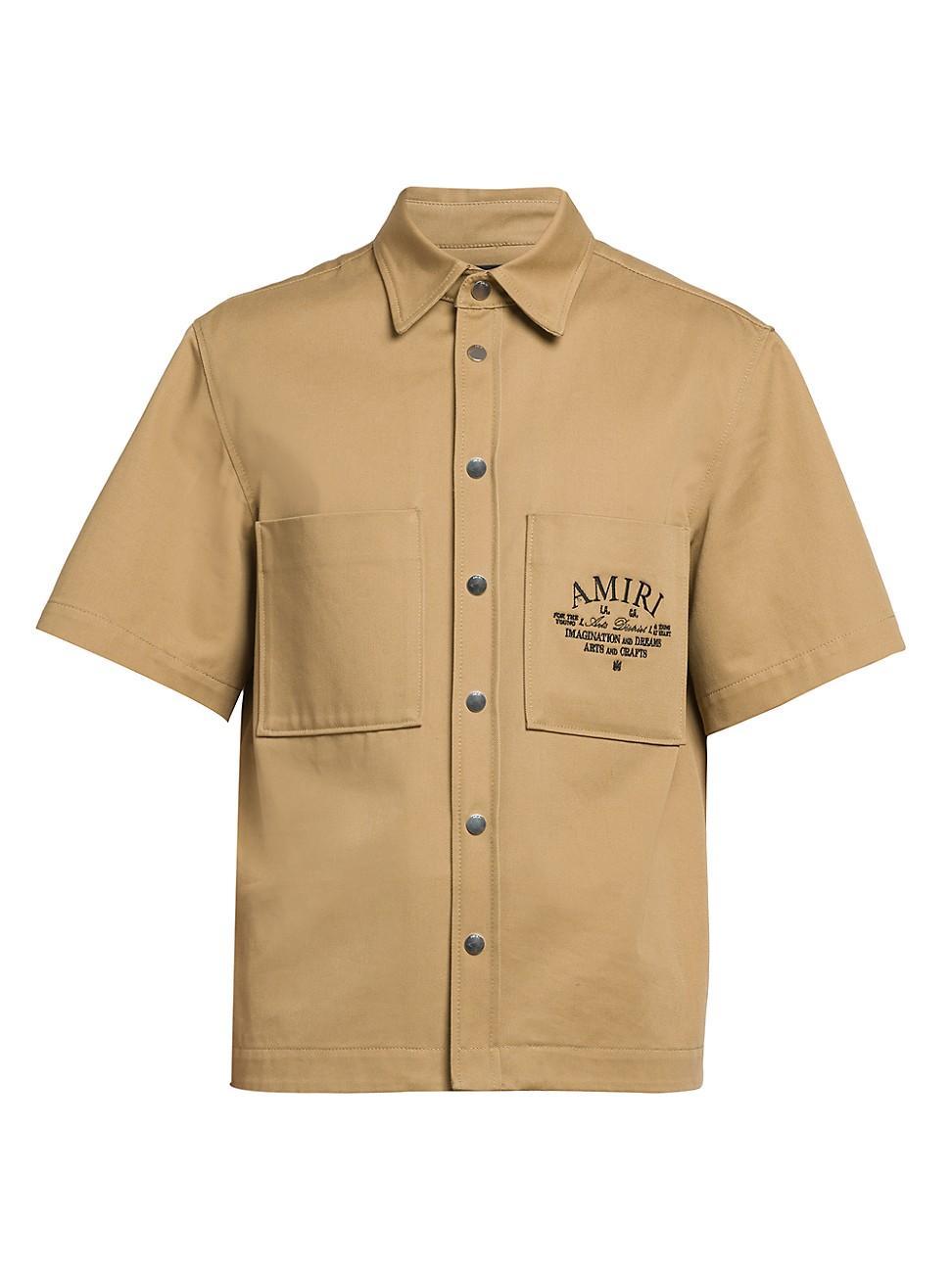 Mens Arts District Camp Short-Sleeve Shirt Product Image