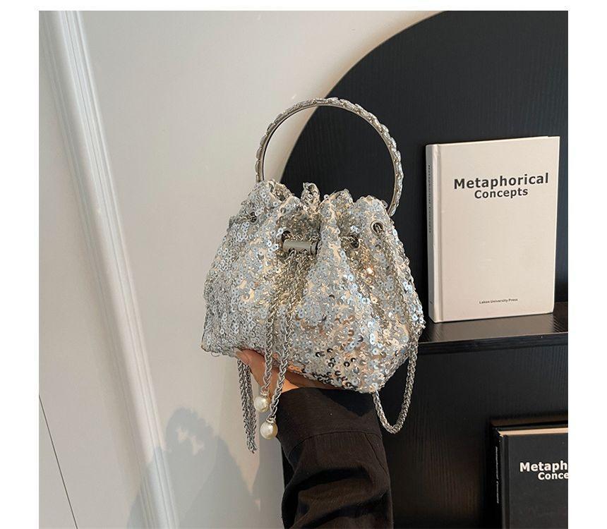 Sequined Handbag Product Image