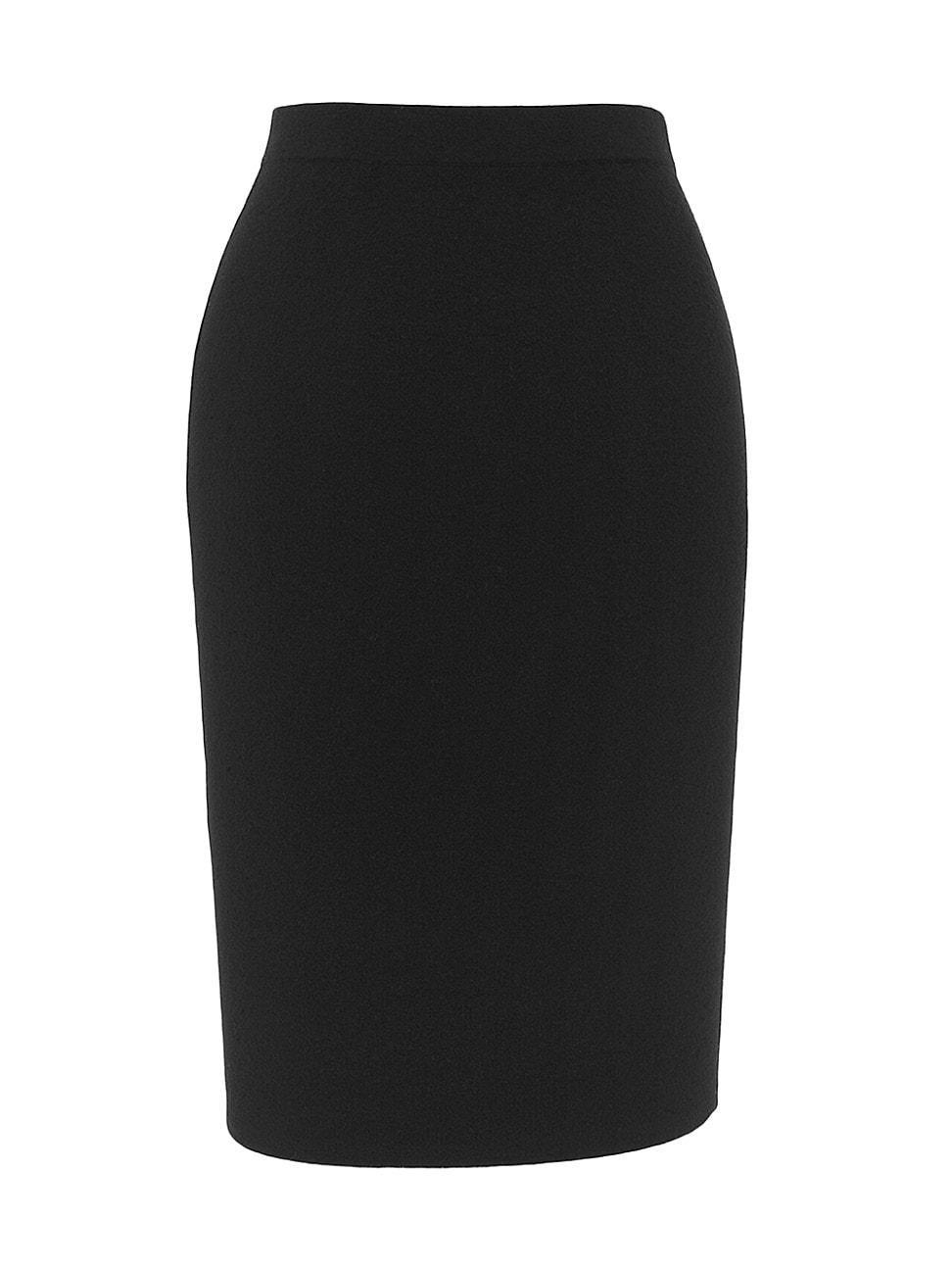 Womens Pencil Skirt In Wool Product Image