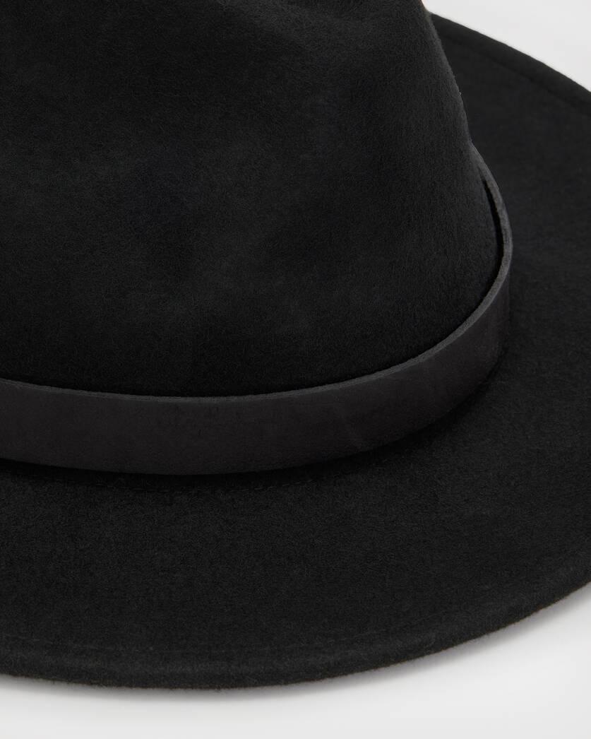 Bronson Wide Brim Wool Fedora Hat Product Image