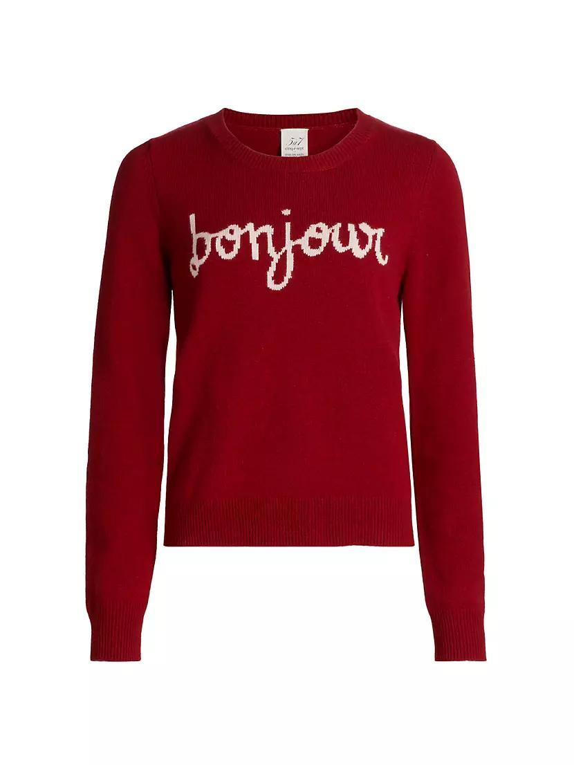 Bonjour Wool-Blend Crewneck Sweater Product Image