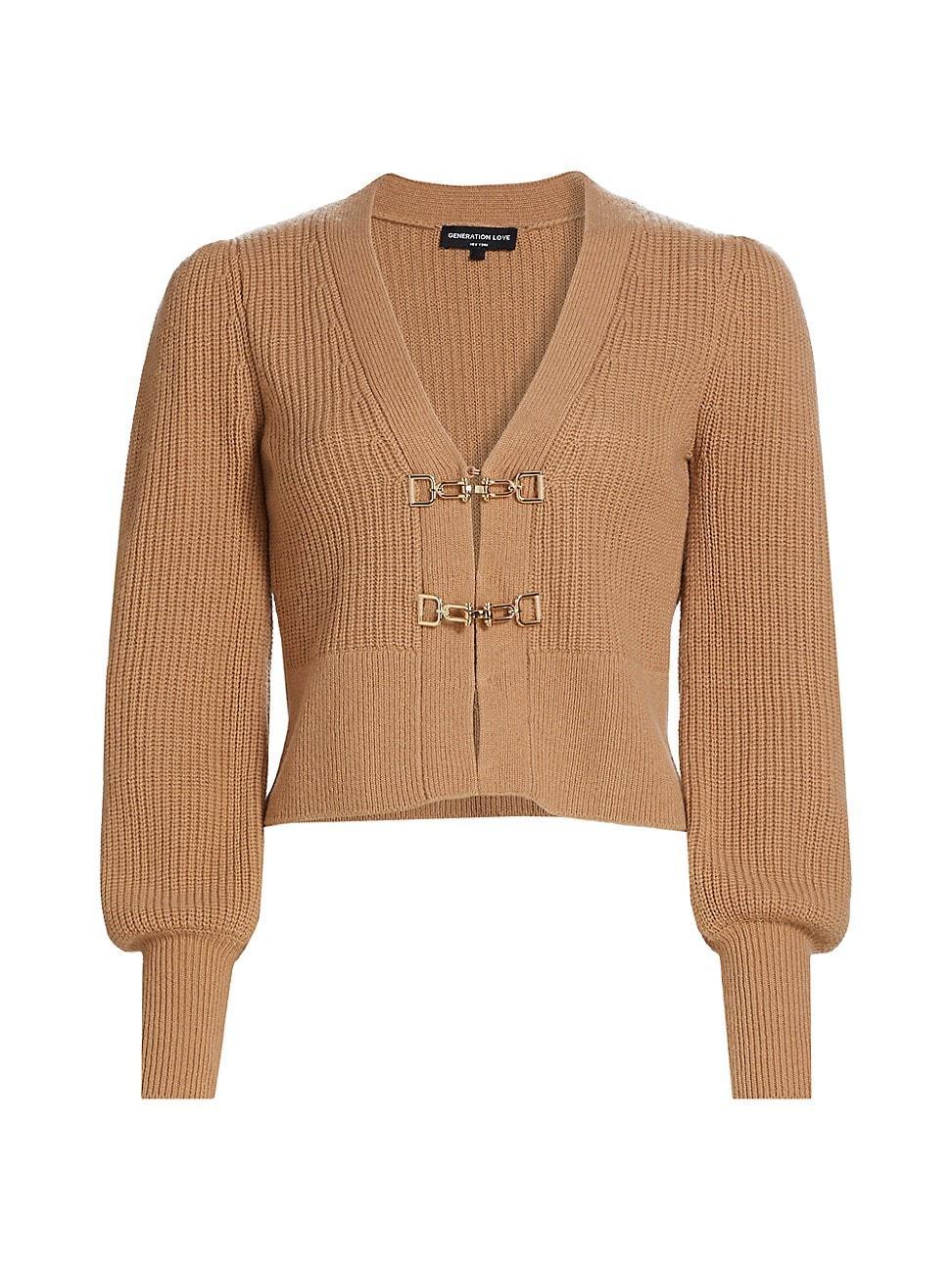 Womens Monse Saddle Buckle Cardigan Product Image