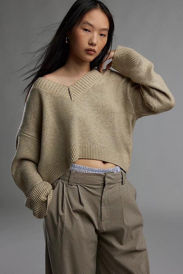 BDG Jenna V-Neck Sweater Womens at Urban Outfitters Product Image