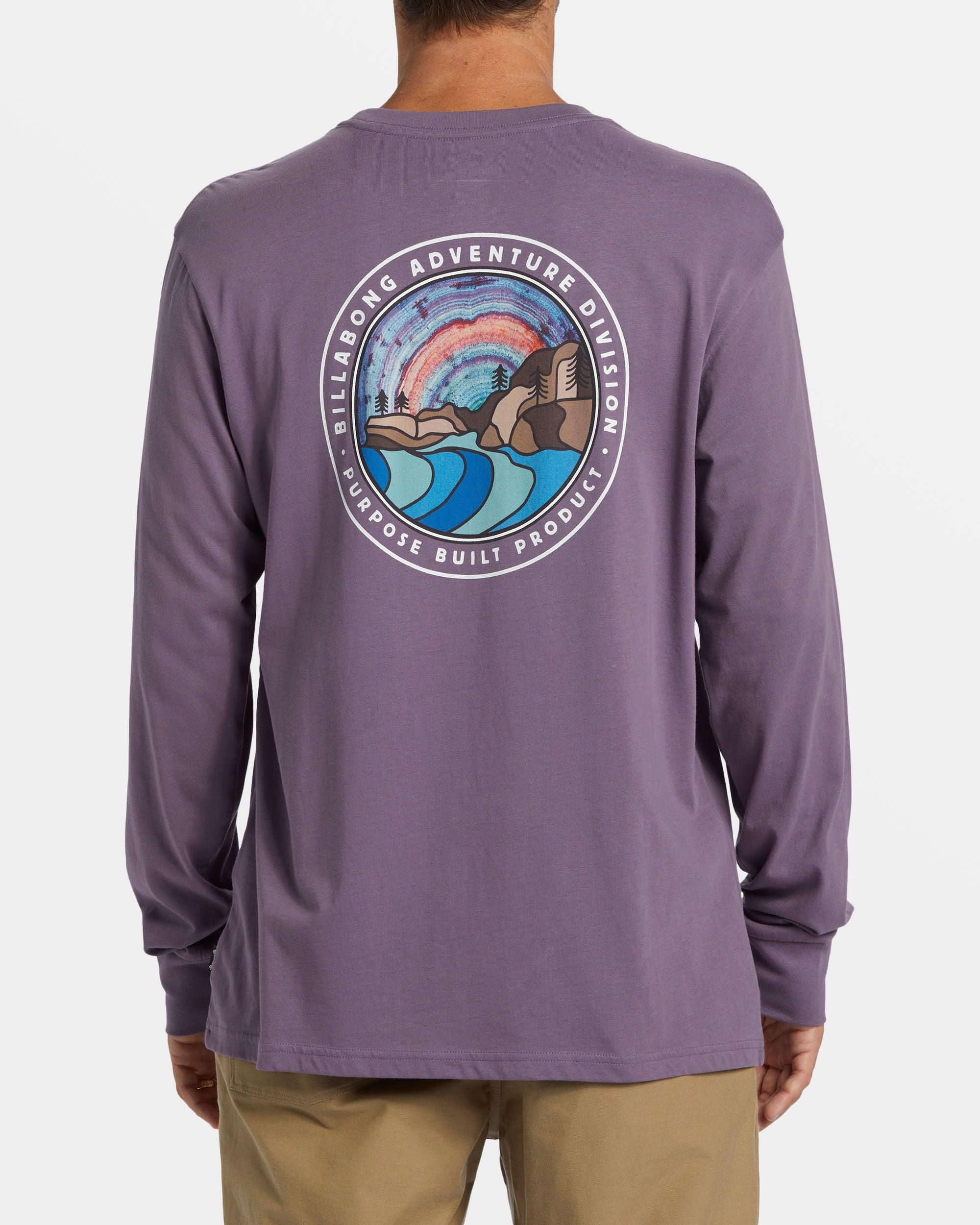 Rockies Long Sleeve T-shirt - Dusty Grape Male Product Image