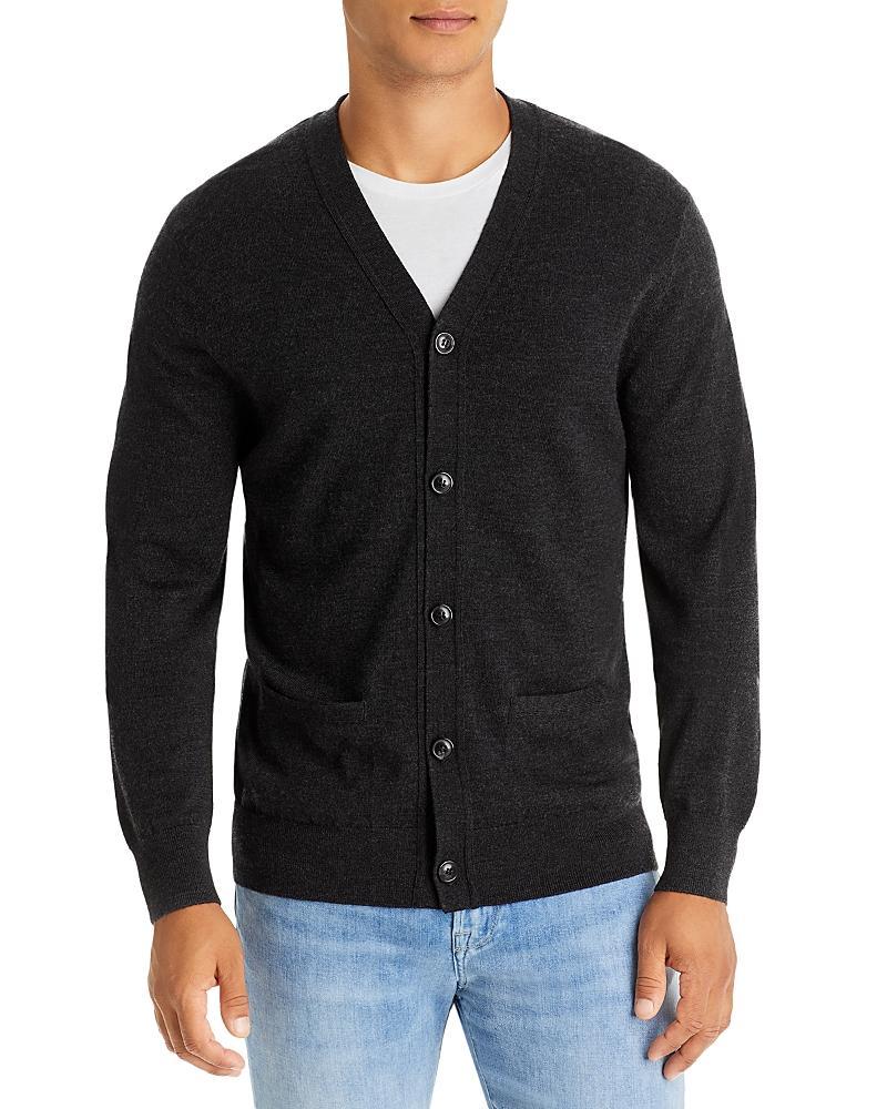 The Mens Store at Bloomingdales Merino Wool V Neck Cardigan Product Image