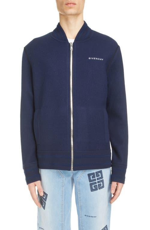 Givenchy 4G Wool Knit Varsity Jacket Product Image