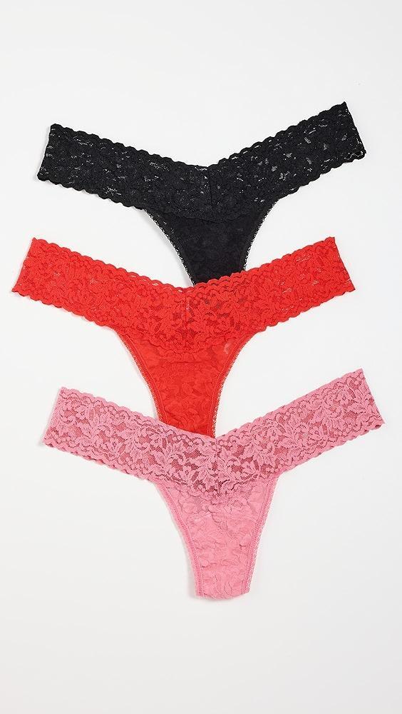 Hanky Panky 3 Low Rise Thongs | Shopbop Product Image