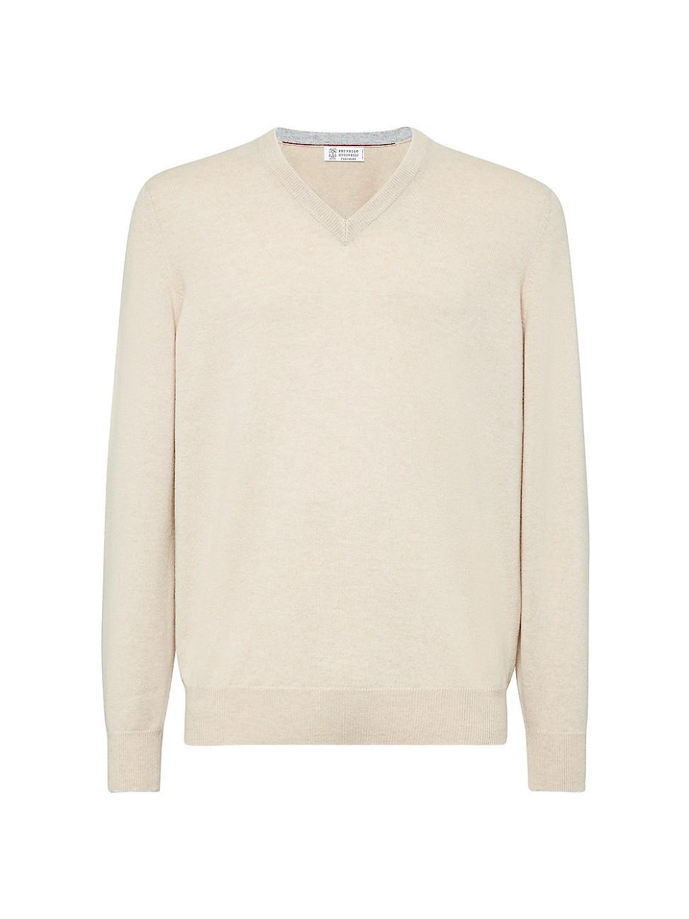 Mens Cashmere Sweater Product Image