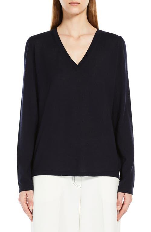 Max Mara Leisure Cavour V-Neck Virgin Wool Sweater Product Image