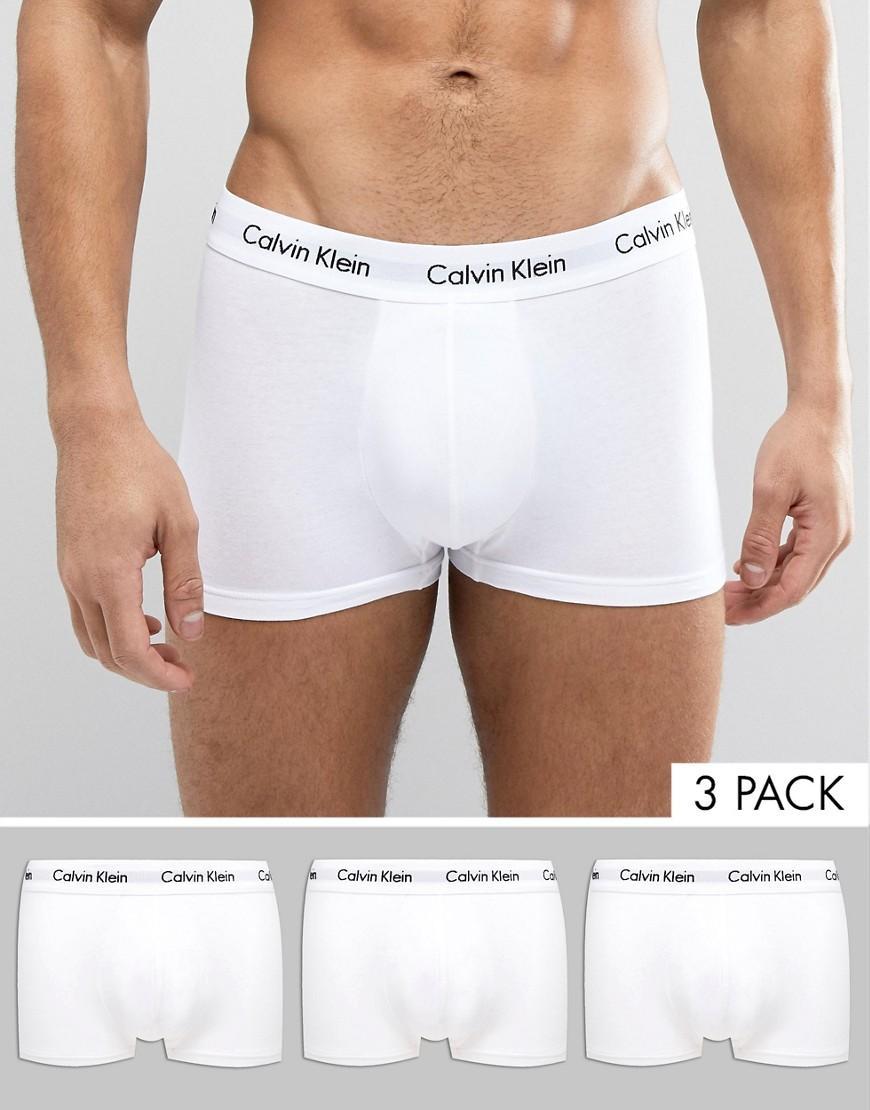 Calvin Klein Cotton Stretch 3 pack low rise boxer briefs Product Image