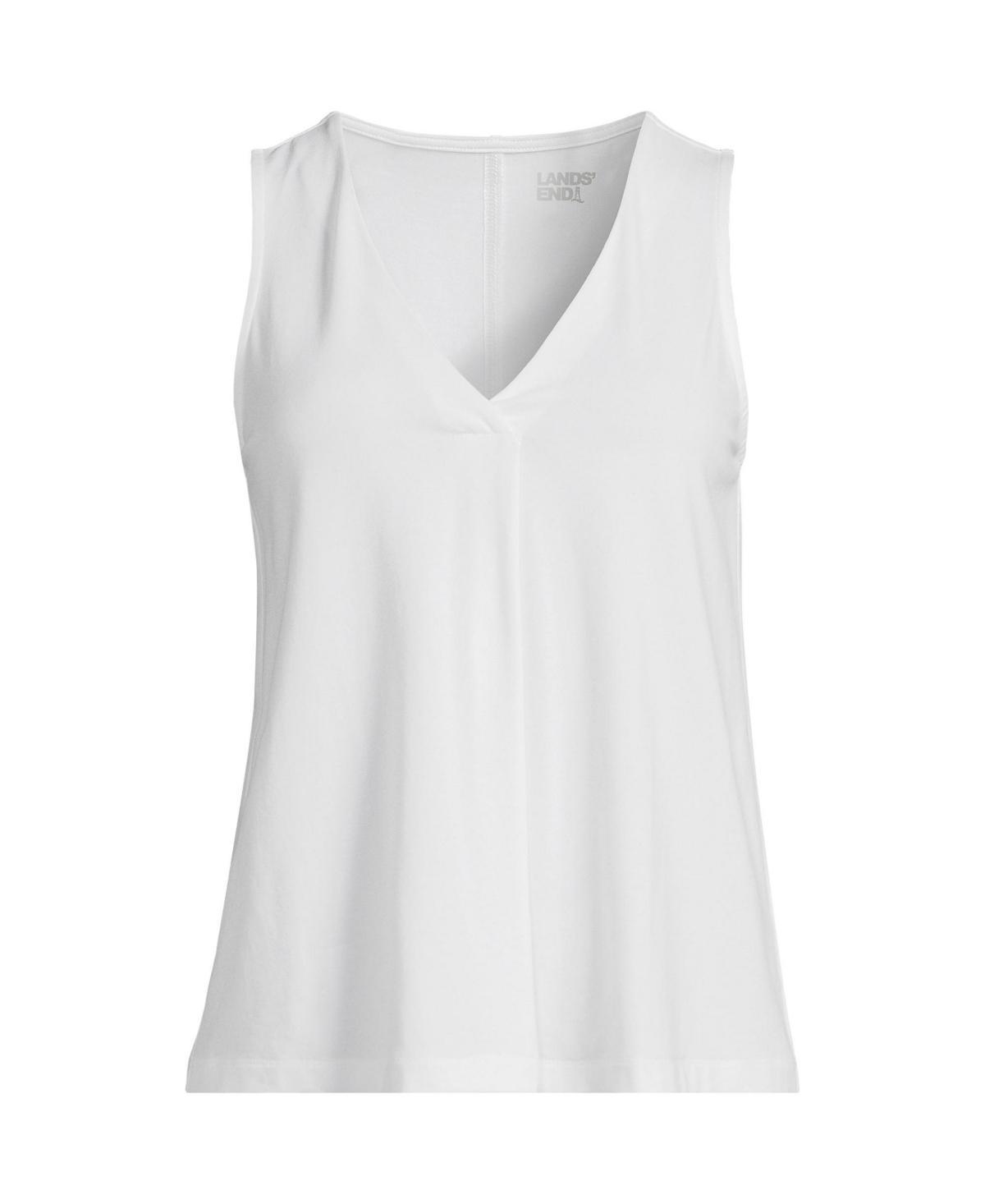 Lands End Womens Lightweight Jersey Tank Top Product Image