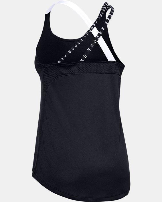 Women's HeatGear® Armour Wordmark Double Strap Tank Product Image