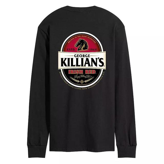 Mens Killians Irish Red Logo Long Sleeve Graphic Tee Black Product Image