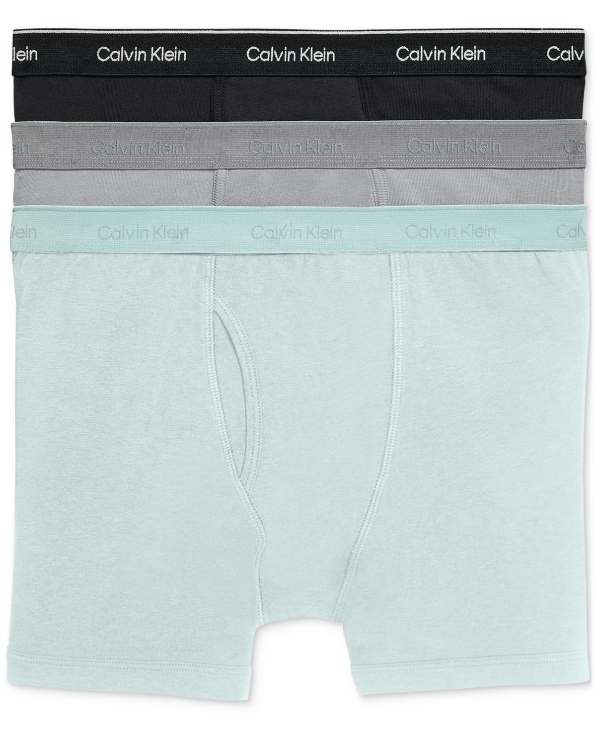 Mens Calvin Klein 3-Pack Cotton Classics Boxer Briefs Product Image