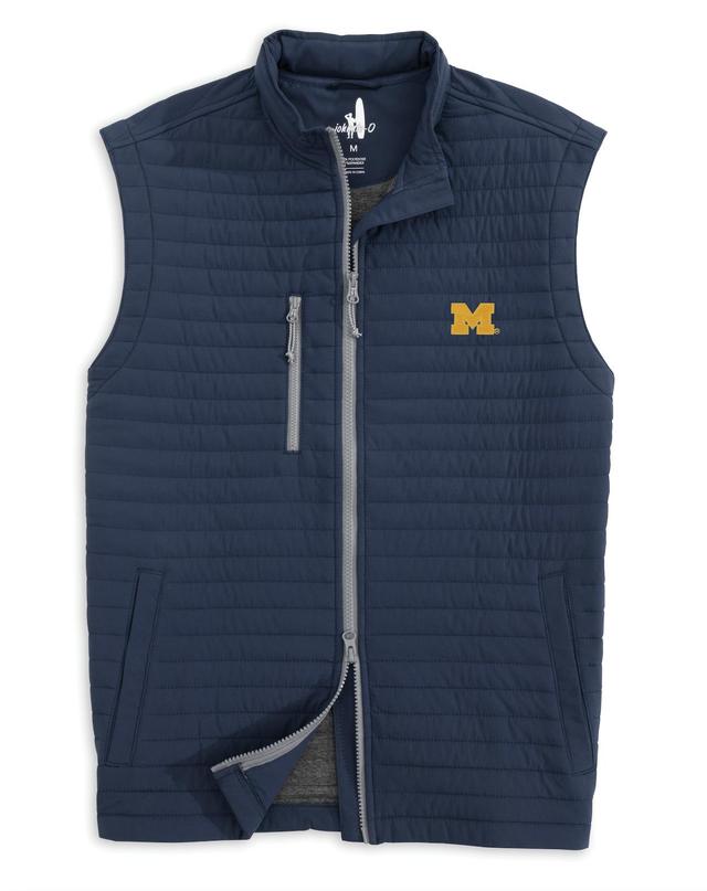 Michigan Crosswind Quilted Vest Product Image