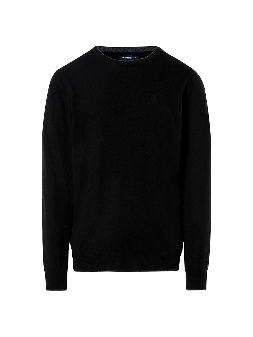 Mens Wool-Blend Crewneck Sweater Product Image