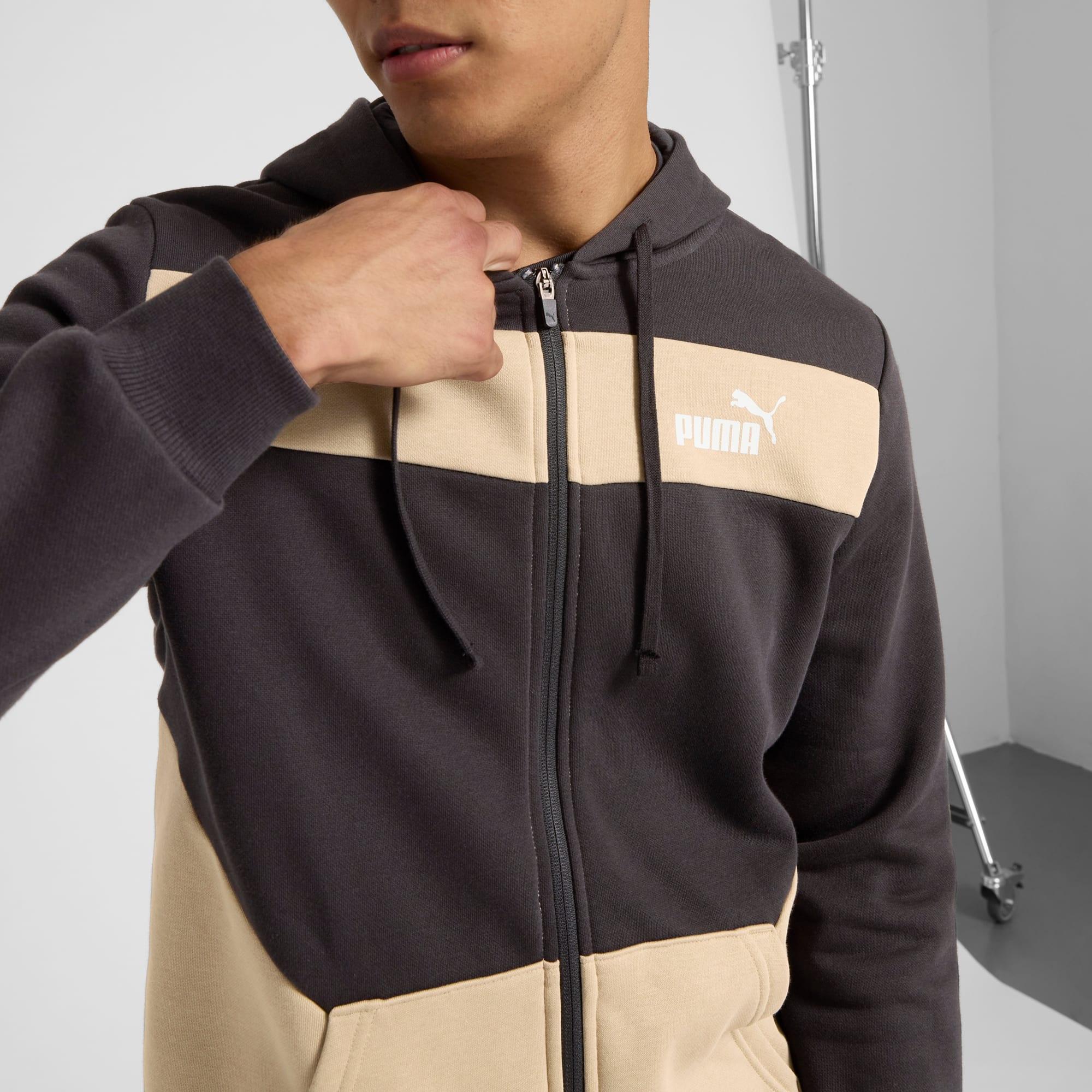 PUMA Power Men's Colorblock Hoodie Product Image