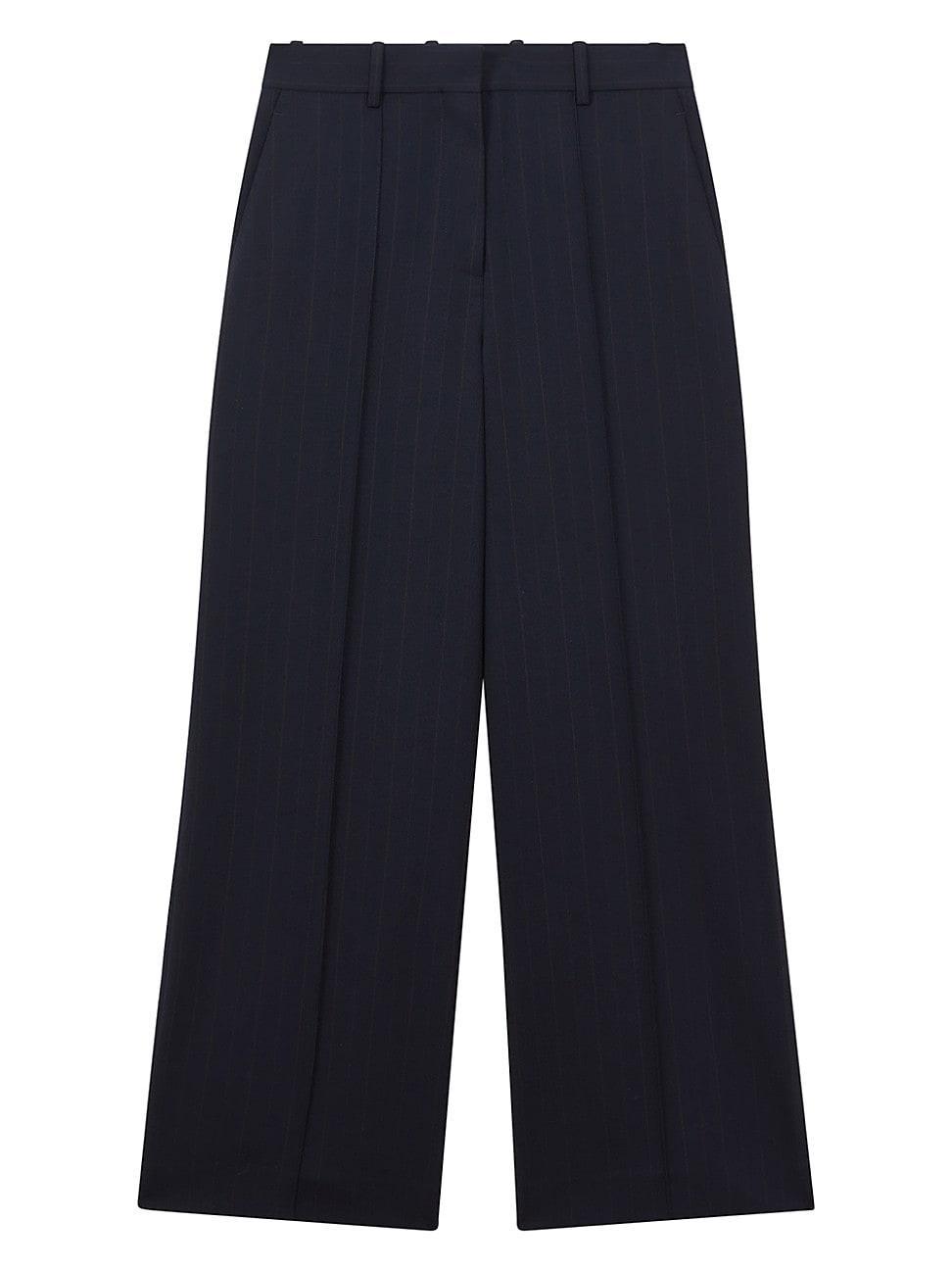 Womens Willow Wide-Leg Wool-Blend Pants Product Image