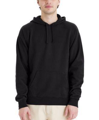 Mens Hanes Originals Garment Dyed Fleece Pullover Hoodie Product Image