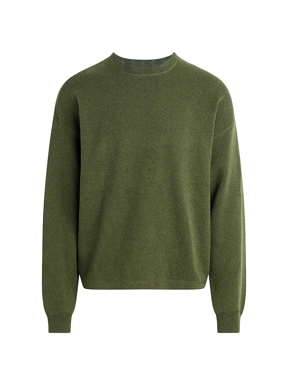 Mens Cotton-Cashmere Crewneck Sweater product image