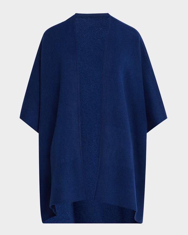 Womens Cashmere Double-Knit Cape Product Image