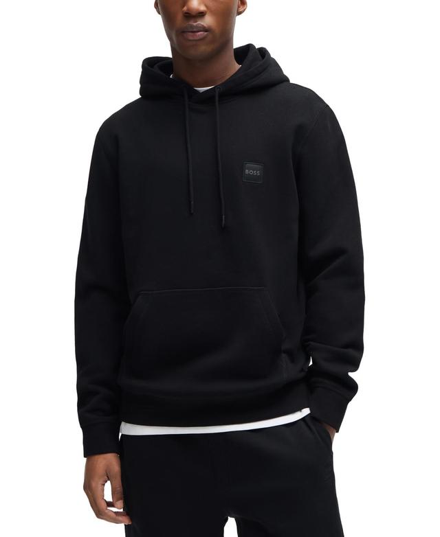 Boss by Hugo Boss Mens Logo Patch Hoodie Product Image