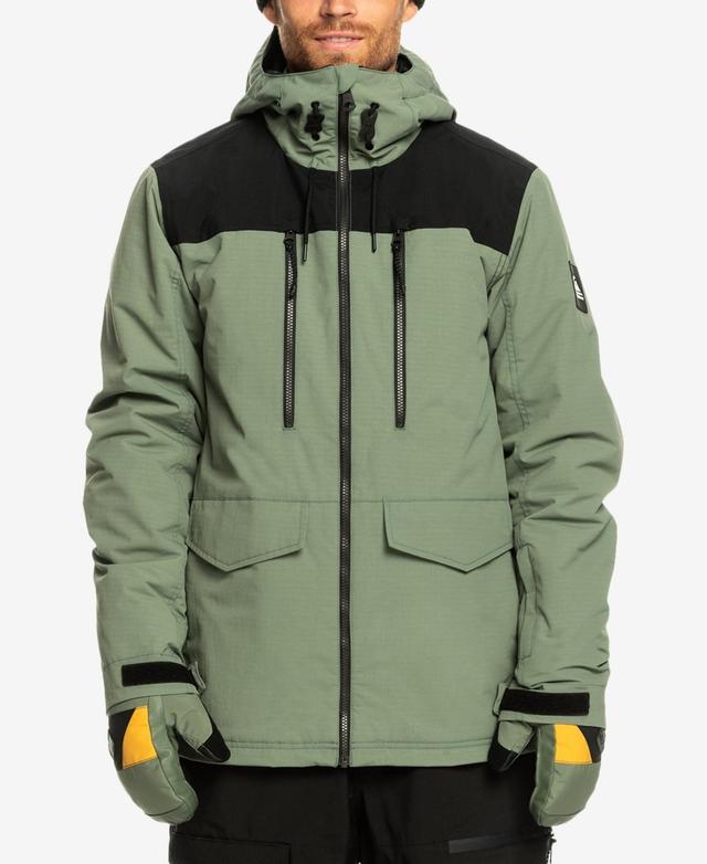 Quiksilver Mens Snow Fairbanks Hooded Jacket Product Image