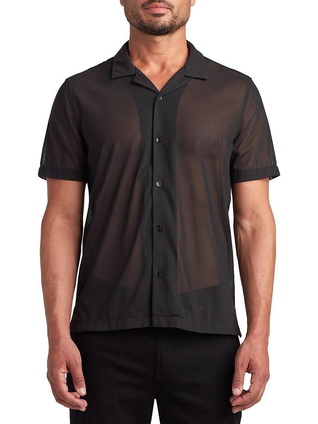 Mens Bond Sheer Short-Sleeve Shirt Product Image