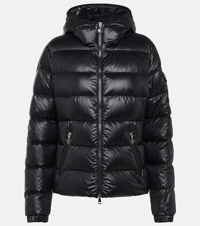 MONCLER Black Gles Down Jacket In Nero Product Image