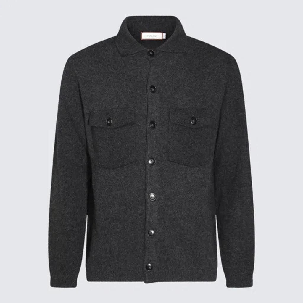 CANALI Maglie In Charcoal Product Image