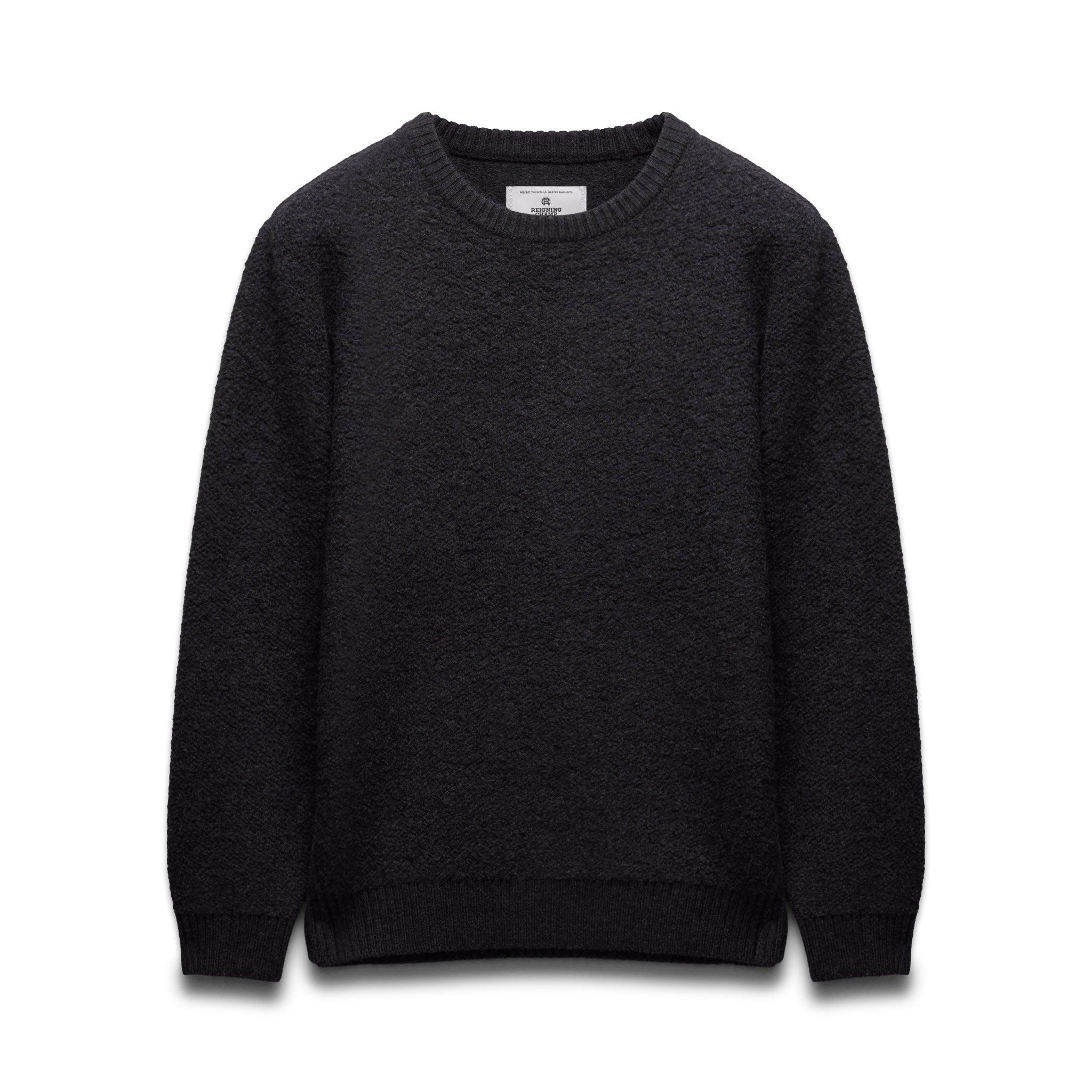 Textured Boucle Turf Crewneck Male Product Image