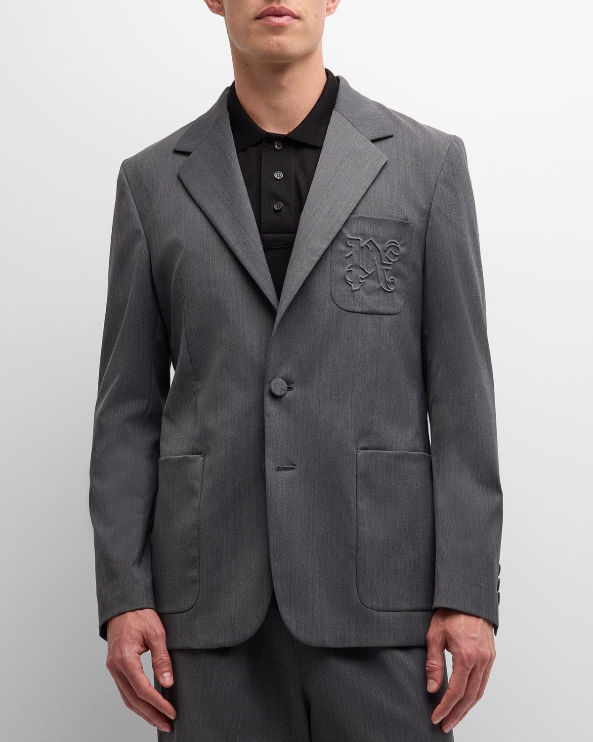 Mens Monogram Pocket Blazer Product Image