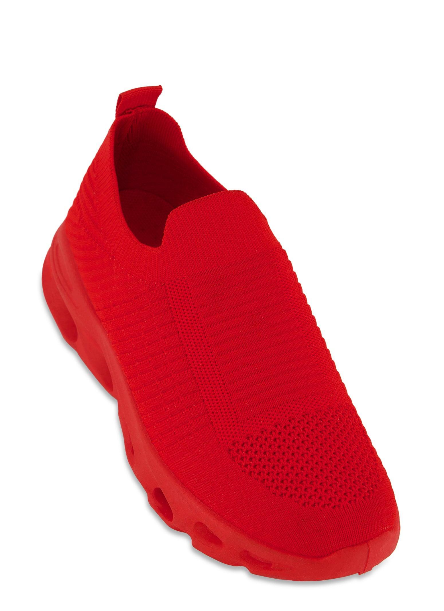 Womens Cut Out Sole Slip On Sneakers Product Image