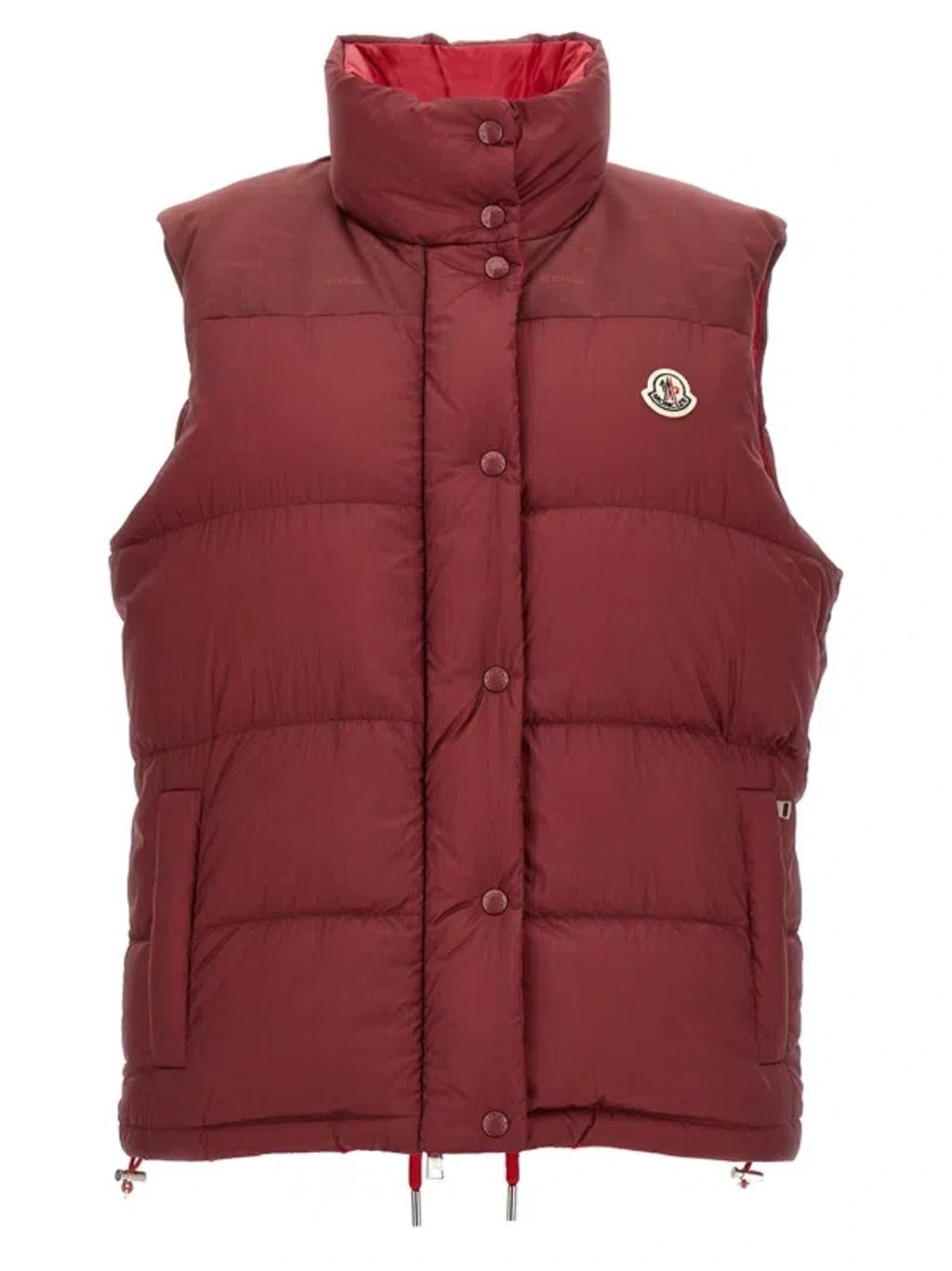 MONCLER Verone Reversible Short Puffer Jacket In Multi Product Image