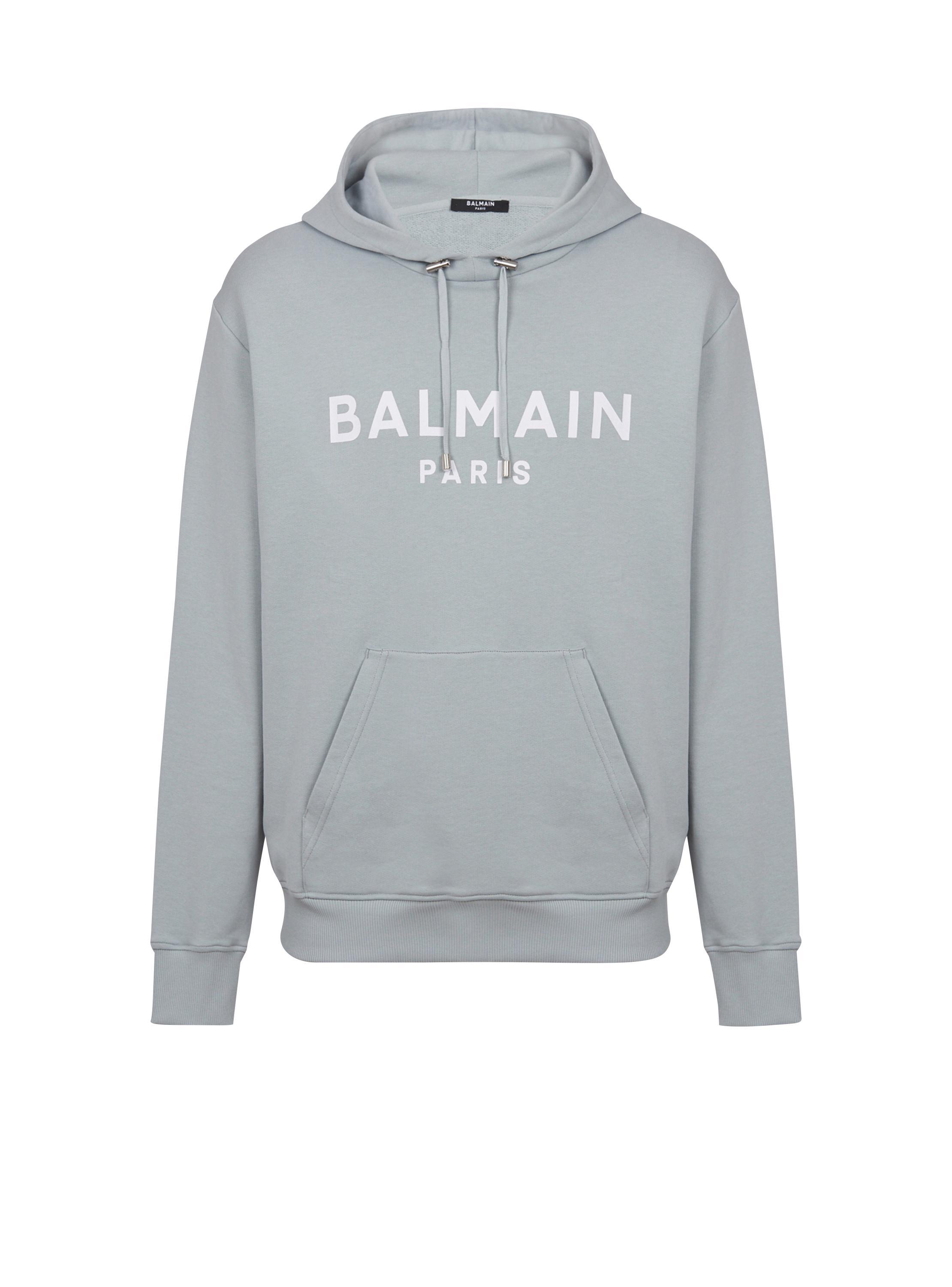 Printed Balmain Paris hoodie Product Image